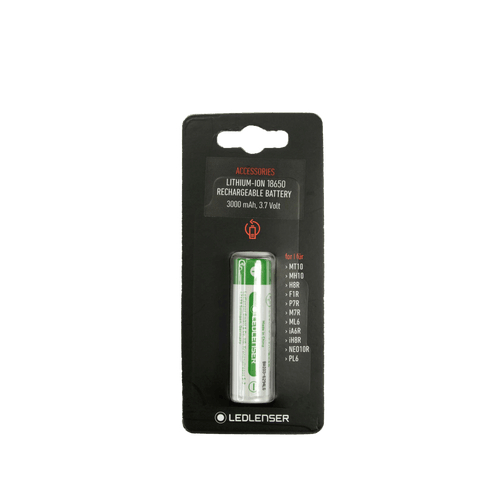 18650 Li-ion Rechargeable Battery | Suits MT10, MH10, H8R, P7R – Accessory
