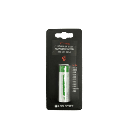 18650 Li-ion Rechargeable Battery | Suits MT10, MH10, H8R, P7R – Accessory
