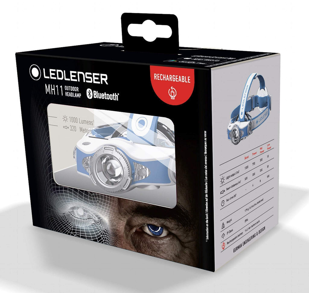 Lampe frontale bleue MH11 