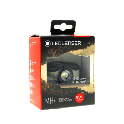 Lampe frontale d'extérieur MH4