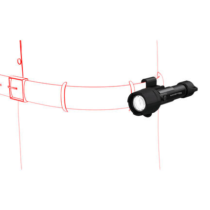 P6R Work Flashlight